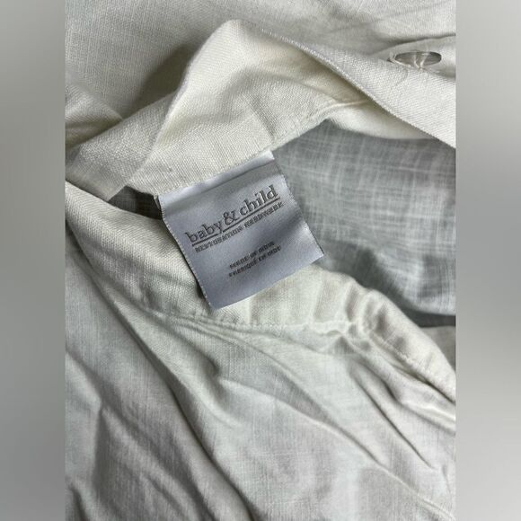 Restoration Hardware white/grey ombre duvet cover and insert twin - Picture 5 of 6
